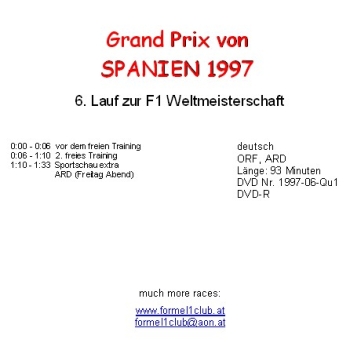 1997 06 Qualifying Spanien Barcelona