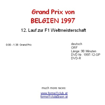1997 12 Belgien / Spa