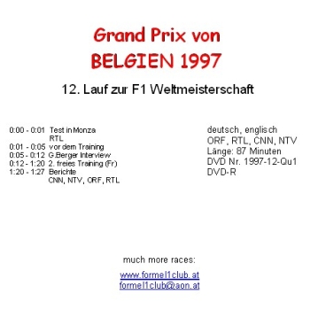 1997 12 Qualifying Belgien Spa