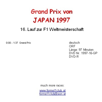 1997 16 Japan / Suzuka
