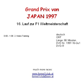 1997 16 Qualifying Japan Suzuka