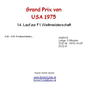 1975 14 USA Ost / Watkins Glen (3 DVDs)