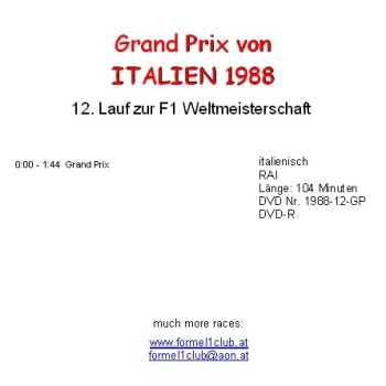 1988 12 Italien / Monza RAI