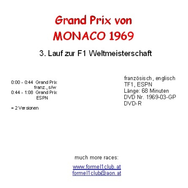 1969 03 Monaco / Monte Carlo