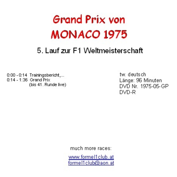 1975 05 Monaco / Monte Carlo
