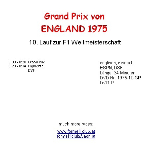 1975 10 England / Silverstone