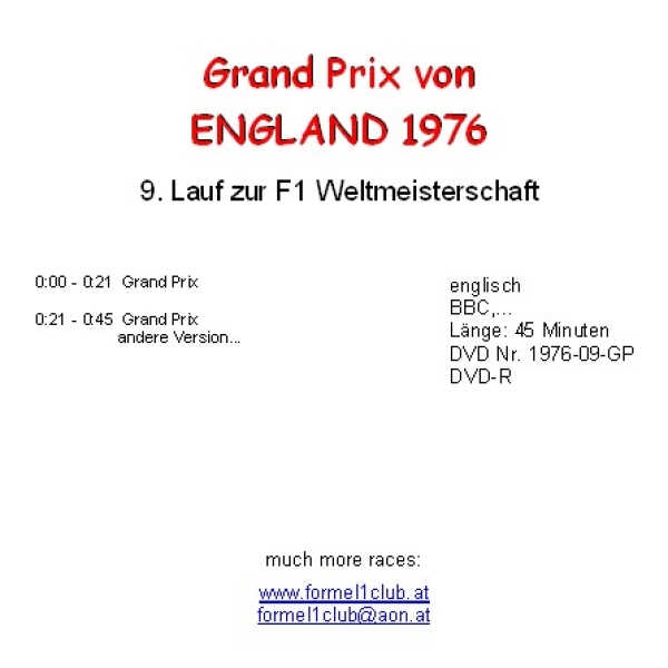 1976 09 England / Brands Hatch