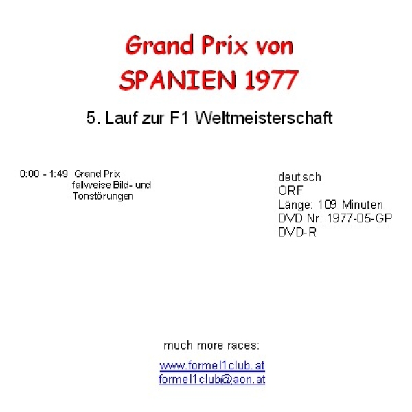 1977 05 Spanien / Jarama