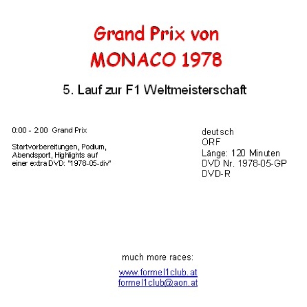 1978 05 Monaco / Monte Carlo