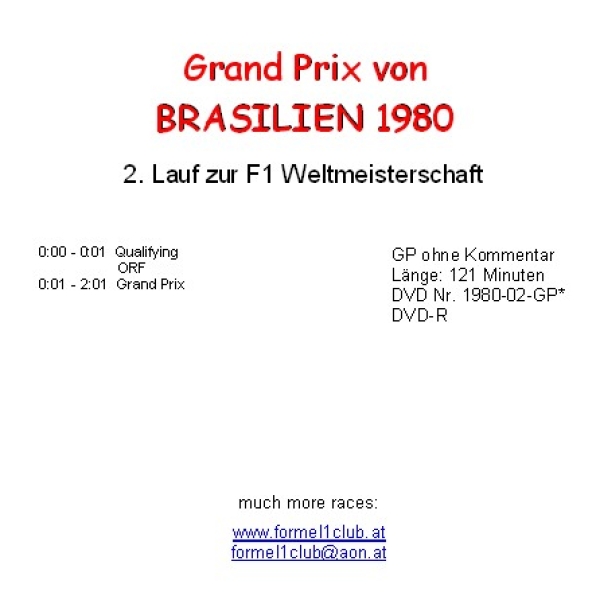 1980 02 Brasilien / Interlagos; voll