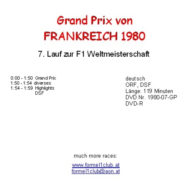 1980 07 Frankreich / LeCastellet