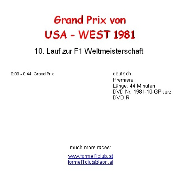 1981 01 USA West / Long Beach; Kurzfassung, deutsch