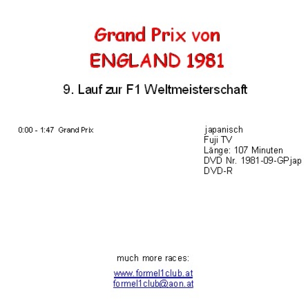 1981 09 England / Silverstone; japanisch !