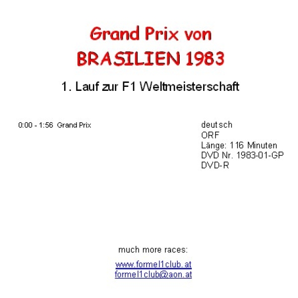 1983 01 Brasilien / Rio