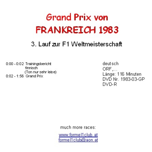 1983 03 Frankreich / LeCastellet