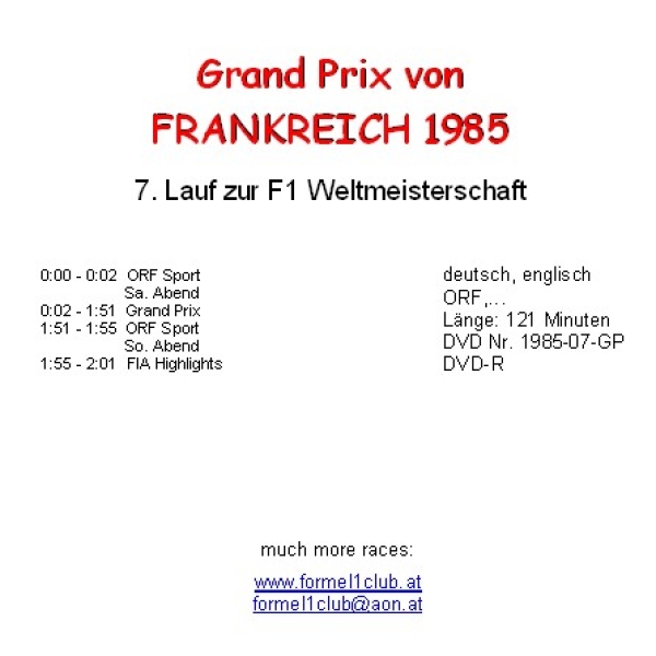 1985 07 Frankreich / LeCastellet