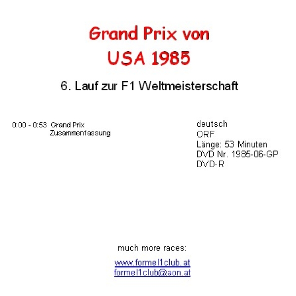 1985 06 USA / Detroit; Kurzversion, deutsch