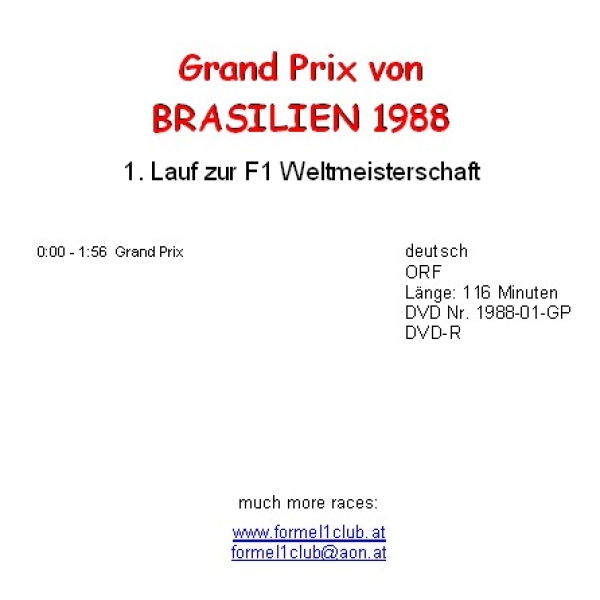 1988 01 Brasilien / Rio