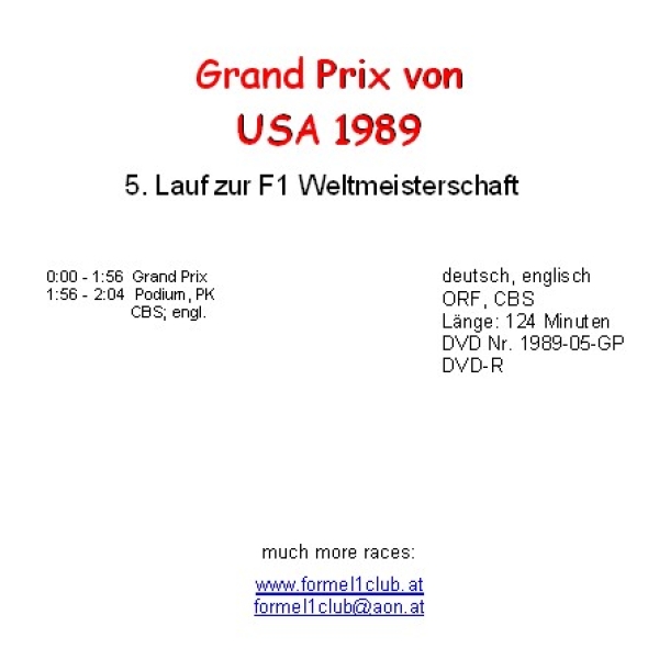 1989 05 USA / Phoenix