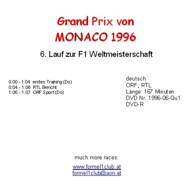 1996 06 Qualifying Monaco Monte Carlo