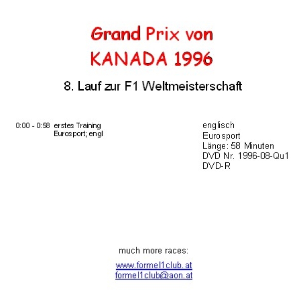 1996 08 Qualifying Kanada Montreal