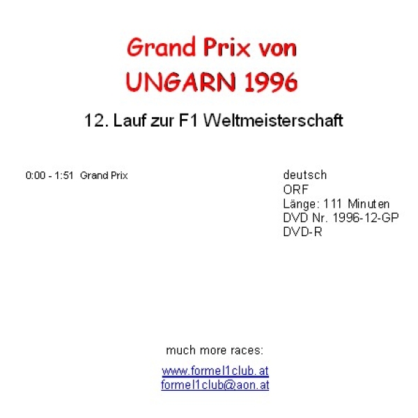 1996 12 Ungarn / Budapest