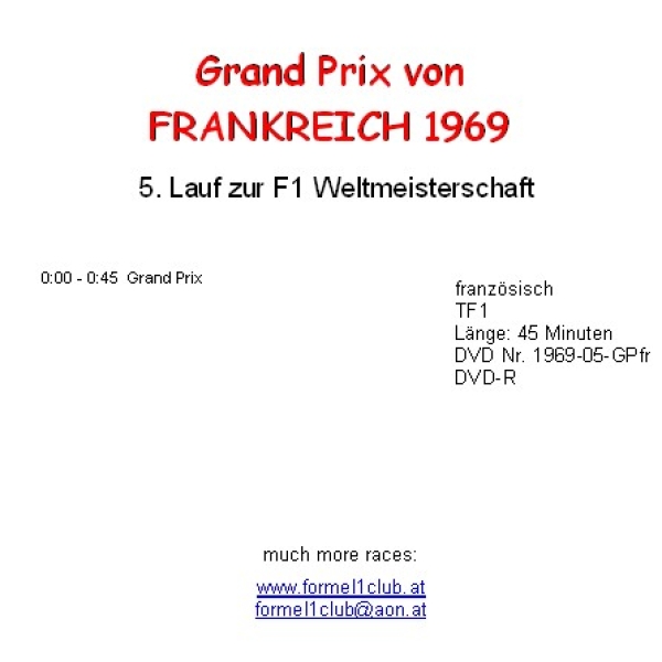1969 05 Frankreich / Clermont-Ferrand