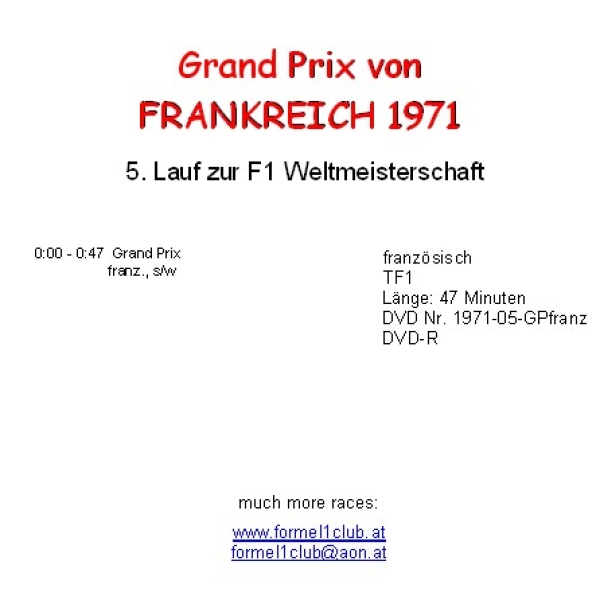 1971 05 Frankreich / LeCastellet