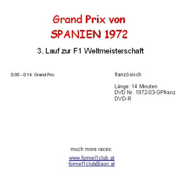 1972 03 Spanien / Jarama