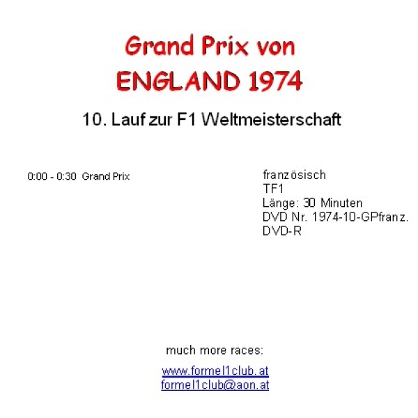 1974 10 England / Brands Hatch (französisch)