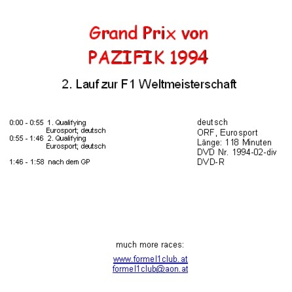 1994 02 Qualifying Pazifik Aida