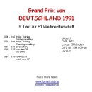1991 09 Qualifying,... Deutschland Hockenheim